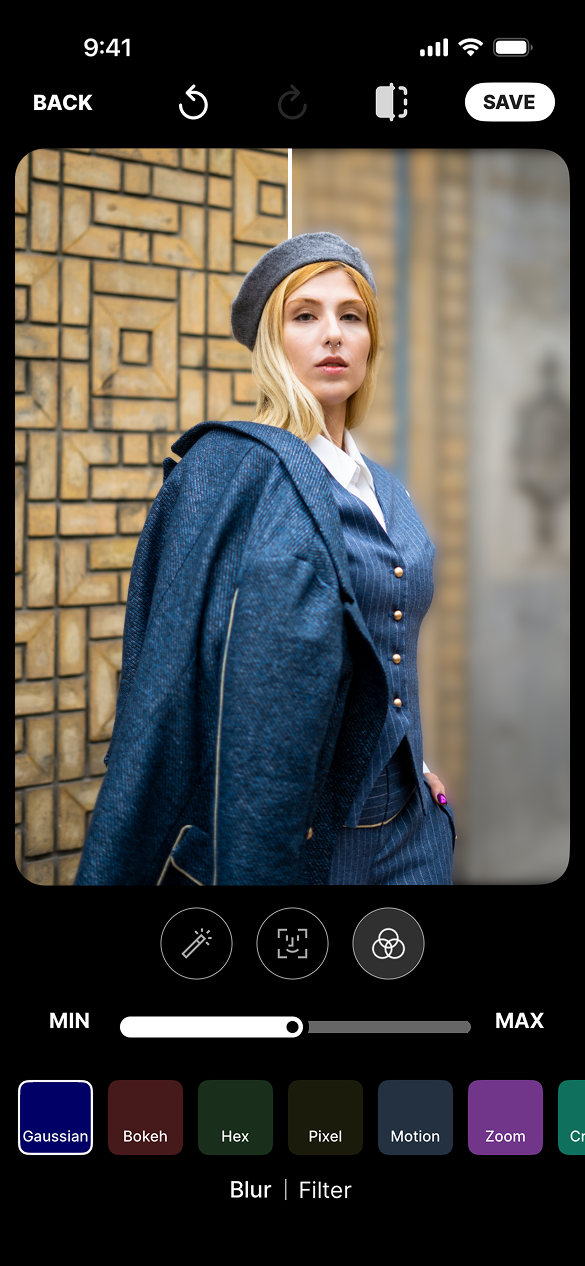 Add unique style to your background